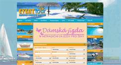 Desktop Screenshot of eventtour.cz